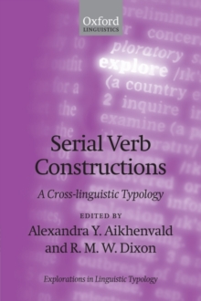 Image for Serial verb constructions  : a cross-linguistic typology