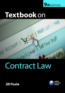 Image for Textbook on contract law