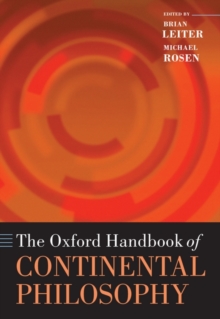 Image for The Oxford handbook of continental philosophy