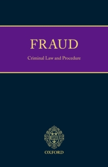 Image for Fraud  : criminal law and procedure