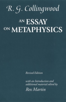 An Essay on Metaphysics: Revised edition with introduction and additional material