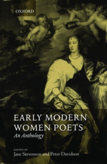 Early Modern Women Poets
