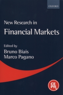 Image for New Research in Financial Markets
