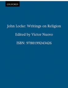 Image for John Locke: Writings on Religion