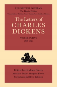 Image for The letters of Charles DickensVol. 12: 1868-1870