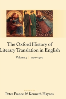 Image for The Oxford History of Literary Translation in English:
