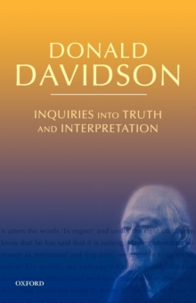 Image for Inquiries into Truth and Interpretation