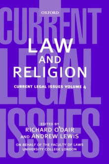 Image for Law and Religion