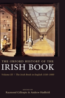 Image for The Oxford History of the Irish Book, Volume III