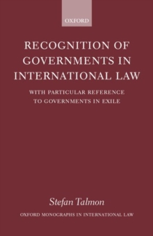 Recognition of Governments in International Law