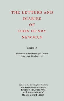 Image for The Letters and Diaries of John Henry Newman Volume IX