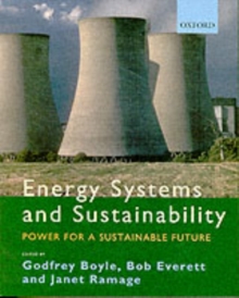 Image for Energy systems and sustainability