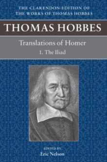 Image for Thomas Hobbes: Translations of Homer