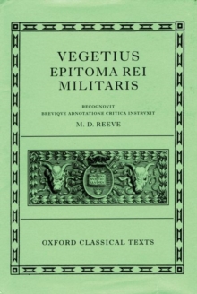 Image for Vegetius: Epitoma rei militaris