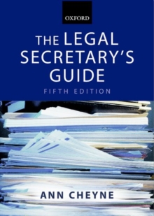 Image for The legal secretary's guide