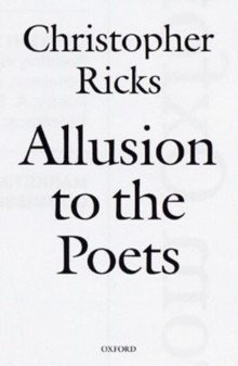 Allusion to the Poets