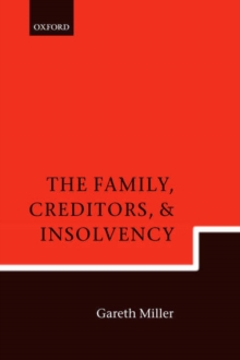 Image for The family, creditors, and insolvency