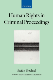 Image for Human Rights in Criminal Proceedings