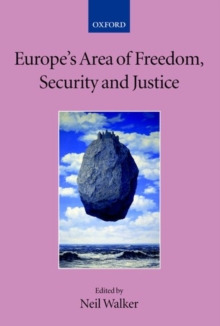 Image for Europe's area of freedom, security, and justice