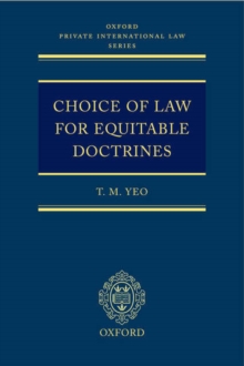 Image for Choice of Law for Equitable Doctrines