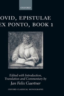 Image for Ovid Epistulae ex Ponto, Book I
