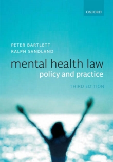 Image for Mental health law  : policy and practice