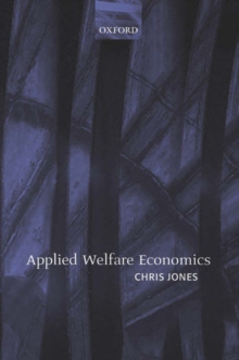 Image for Applied welfare economics
