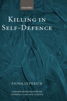 Killing in Self-Defence