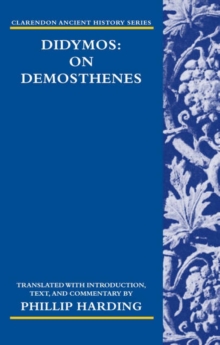 Image for Didymos: On Demosthenes