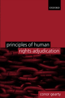 Image for Principles of Human Rights Adjudication