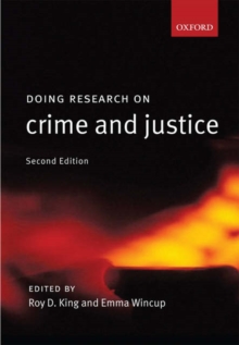 Image for Doing research on crime and justice