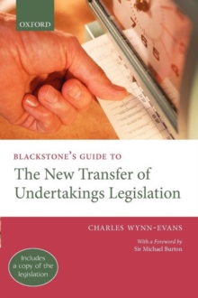 Image for Blackstone's guide to the new transfer of undertakings legislation