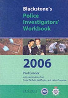 Image for Blackstone's Police Investigator's Workbook 2006