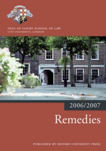 Image for Remedies 2006-07