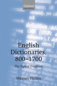Image for English Dictionaries, 800-1700