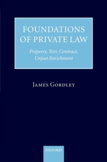 Image for Foundations of Private Law