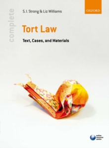 Image for Complete Tort Law