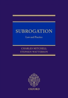 Image for Subrogation  : law and practice