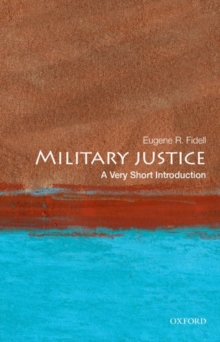 Image for Military justice  : a very short introduction