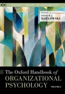 The Oxford Handbook of Organizational Psychology, Volume 2