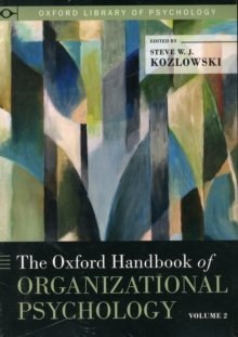 Image for The Oxford handbook of organizational psychology