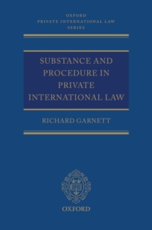 Image for Substance and Procedure in Private International Law