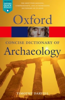 Image for The concise Oxford dictionary of archaeology