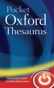 Image for Pocket Oxford thesaurus