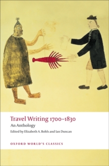Image for Travel Writing 1700-1830