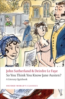 Image for So You Think You Know Jane Austen?