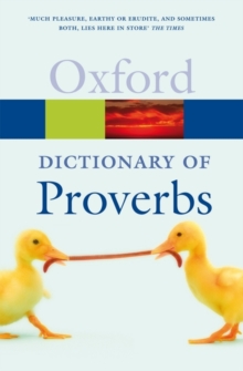 Image for The Oxford dictionary of proverbs