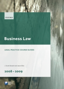 Image for Business Law 2008-2009