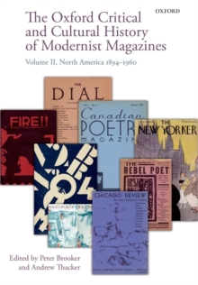 Image for The Oxford Critical and Cultural History of Modernist Magazines