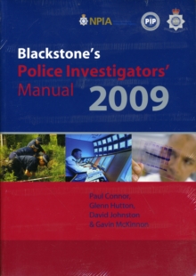 Image for Blackstone's police investigators' manual and workbook 2009